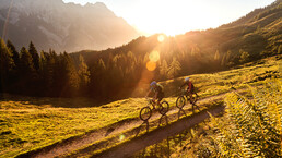 Biken auf zahlreichen Trails in Saalfelden-Leogang | © Klemens König