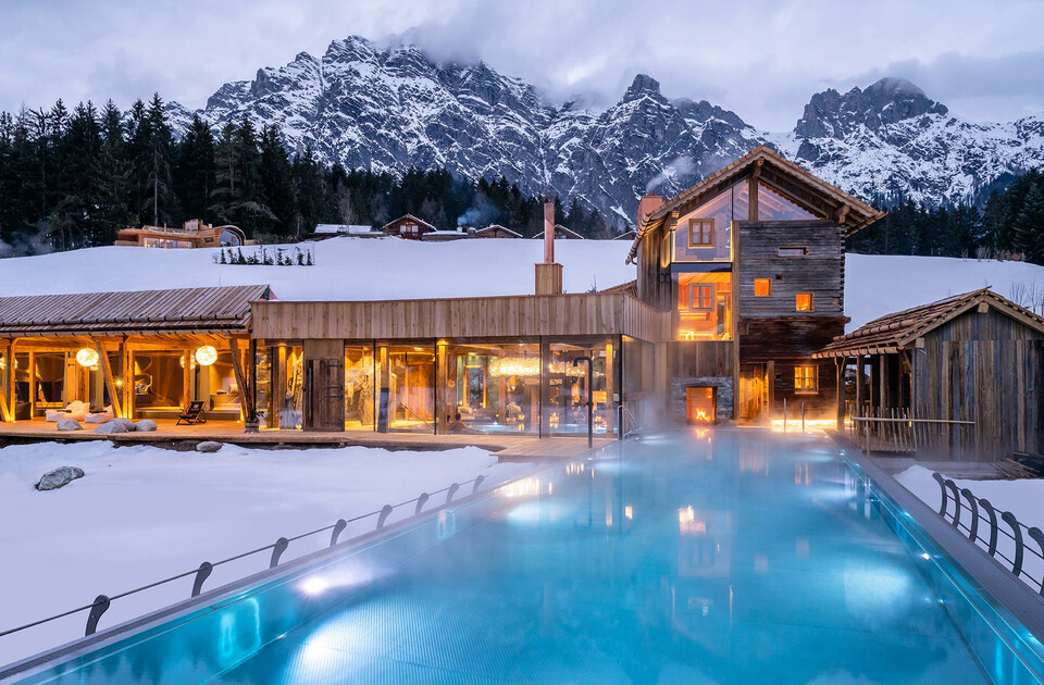 Wellnessbereich_Winter | © PRIESTEREGG Premium ECO Resort & mama thresl