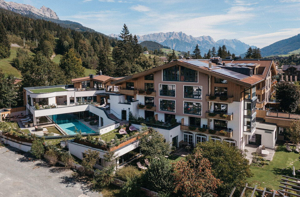 Biohotel Rupertus Außenaufnahme Drohne@heldentheat